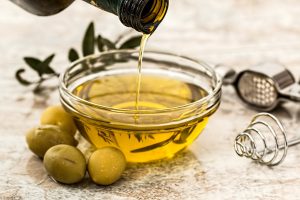 olio impasto pizza