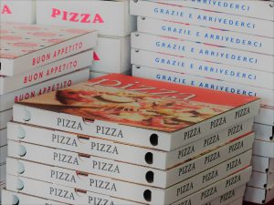 Scatole pizze